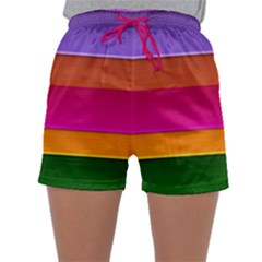 Stripes Striped Design Pattern Sleepwear Shorts