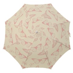 Butterfly Butterflies Vintage Straight Umbrellas by Celenk