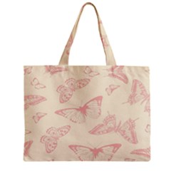 Butterfly Butterflies Vintage Zipper Mini Tote Bag by Celenk