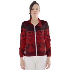 Bird Owl Eagle Owl Fragment Wind Breaker (women) by Celenk