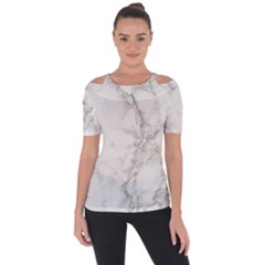 Marble Background Backdrop Short Sleeve Top by Celenk