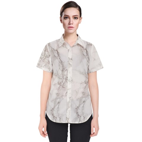 Marble Background Backdrop Women s Short Sleeve Shirt by Celenk