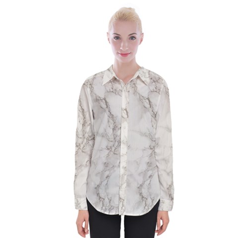 Marble Background Backdrop Womens Long Sleeve Shirt by Celenk