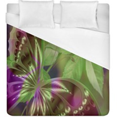 Arrangement Butterfly Aesthetics Duvet Cover (king Size) by Celenk