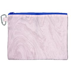 Marble Background Texture Pink Canvas Cosmetic Bag (xxl)