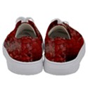 Pattern Backgrounds Abstract Red Kids  Low Top Canvas Sneakers View4