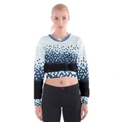 Tech Camouflage Cropped Sweatshirt by jumpercat