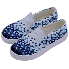 Tech Camouflage Kids  Canvas Slip Ons