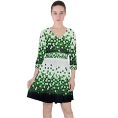 Tech Camouflage 2 Ruffle Dress