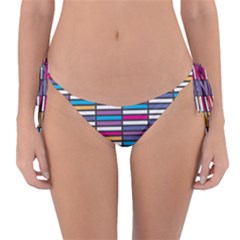 Color Grid 01 Reversible Bikini Bottom by jumpercat