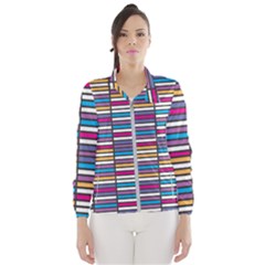 Color Grid 01 Wind Breaker (women) by jumpercat