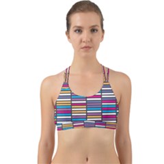 Color Grid 01 Back Web Sports Bra