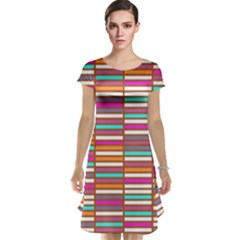 Color Grid 02 Cap Sleeve Nightdress by jumpercat