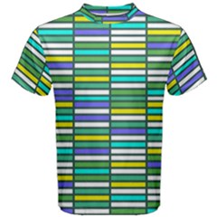 Color Grid 03 Men s Cotton Tee