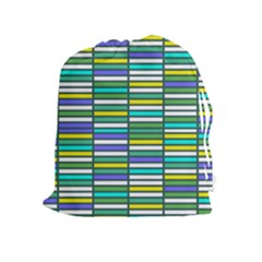 Color Grid 03 Drawstring Pouches (extra Large) by jumpercat