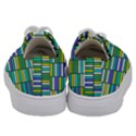 Color Grid 03 Kids  Low Top Canvas Sneakers View4