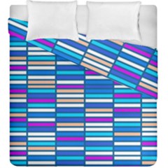 Color Grid 04 Duvet Cover Double Side (king Size) by jumpercat