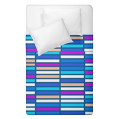 Color Grid 04 Duvet Cover Double Side (single Size)