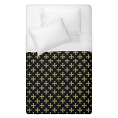 Yellow Cross Duvet Cover (single Size) by jumpercat