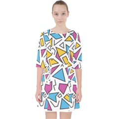 Retro Shapes 01 Pocket Dress