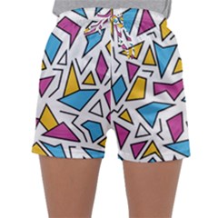 Retro Shapes 01 Sleepwear Shorts by jumpercat