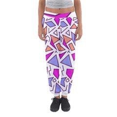 Retro Shapes 03 Women s Jogger Sweatpants by jumpercat