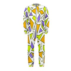 Retro Shapes 04 Onepiece Jumpsuit (kids) by jumpercat