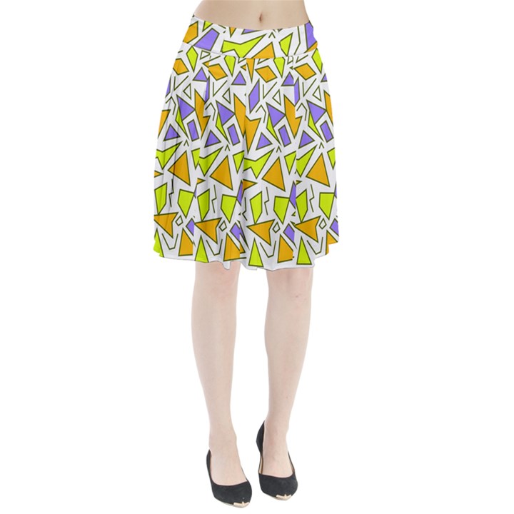 Retro Shapes 04 Pleated Skirt