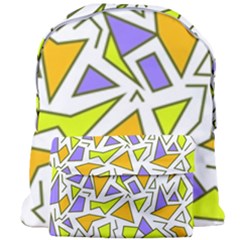 Retro Shapes 04 Giant Full Print Backpack