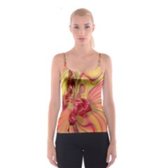 Arrangement Butterfly Aesthetics Spaghetti Strap Top by Celenk