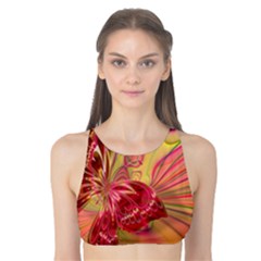 Arrangement Butterfly Aesthetics Tank Bikini Top by Celenk