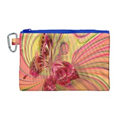 Arrangement Butterfly Aesthetics Canvas Cosmetic Bag (large)