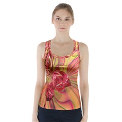 Arrangement Butterfly Aesthetics Racer Back Sports Top by Celenk