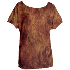 Abstract Flames Fire Hot Women s Oversized Tee by Celenk