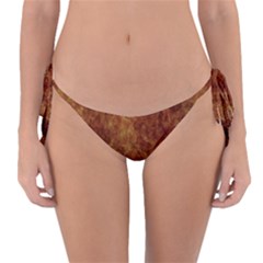 Abstract Flames Fire Hot Reversible Bikini Bottom