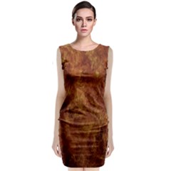 Abstract Flames Fire Hot Classic Sleeveless Midi Dress by Celenk