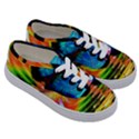 Blue Morphofalter Butterfly Insect Kids  Classic Low Top Sneakers View3