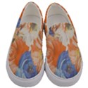 Texture Fabric Textile Detail Men s Canvas Slip Ons View1