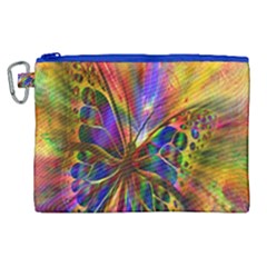 Arrangement Butterfly Aesthetics Canvas Cosmetic Bag (xl) by Celenk