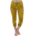 Pattern Petals Pipes Plants Capri Winter Leggings  View1