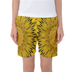 Pattern Petals Pipes Plants Women s Basketball Shorts by Celenk