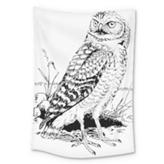 Animal Bird Forest Nature Owl Large Tapestry by Celenk