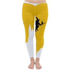 Castle Cat Evil Female Fictional Classic Winter Leggings by Celenk