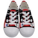 Compact Cassette Musicassette Mc Kids  Low Top Canvas Sneakers View1