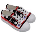 Compact Cassette Musicassette Mc Kids  Low Top Canvas Sneakers View3