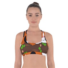 Baby Decoration Cat Dog Stuff Cross Back Sports Bra by Celenk