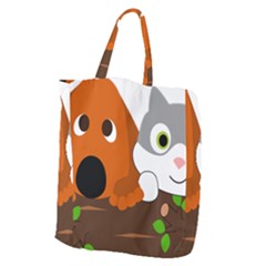 Baby Decoration Cat Dog Stuff Giant Grocery Zipper Tote