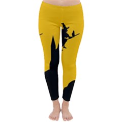 Castle Cat Evil Female Fictional Classic Winter Leggings by Celenk