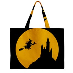 Castle Cat Evil Female Fictional Zipper Mini Tote Bag by Celenk