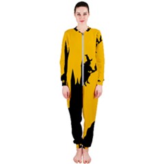 Castle Cat Evil Female Fictional Onepiece Jumpsuit (ladies)  by Celenk